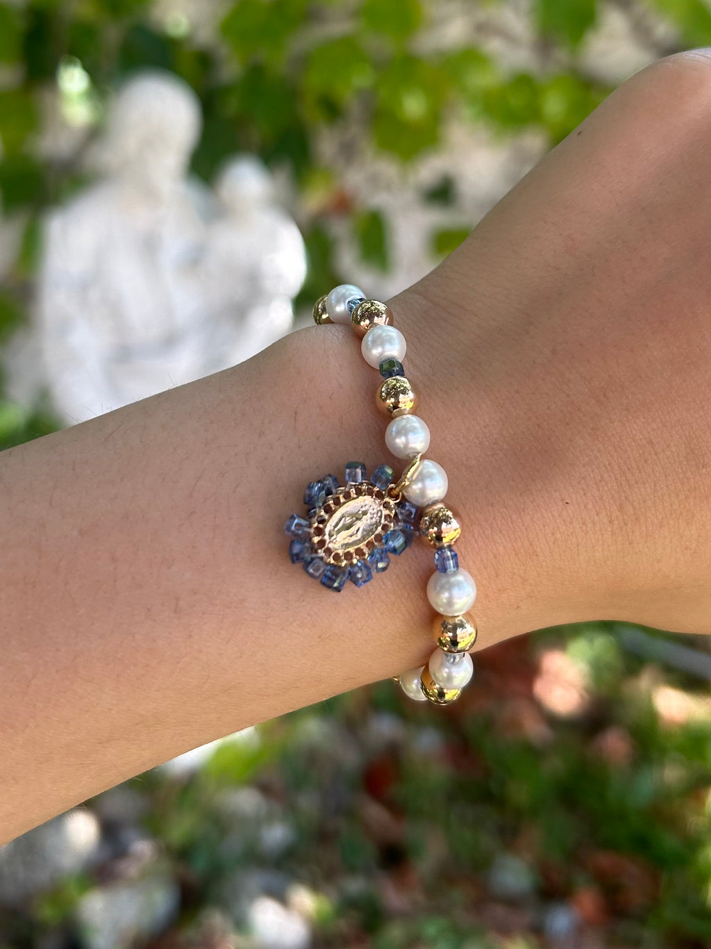 Heavenly Grace Miraculous Medal Bracelet- XS
