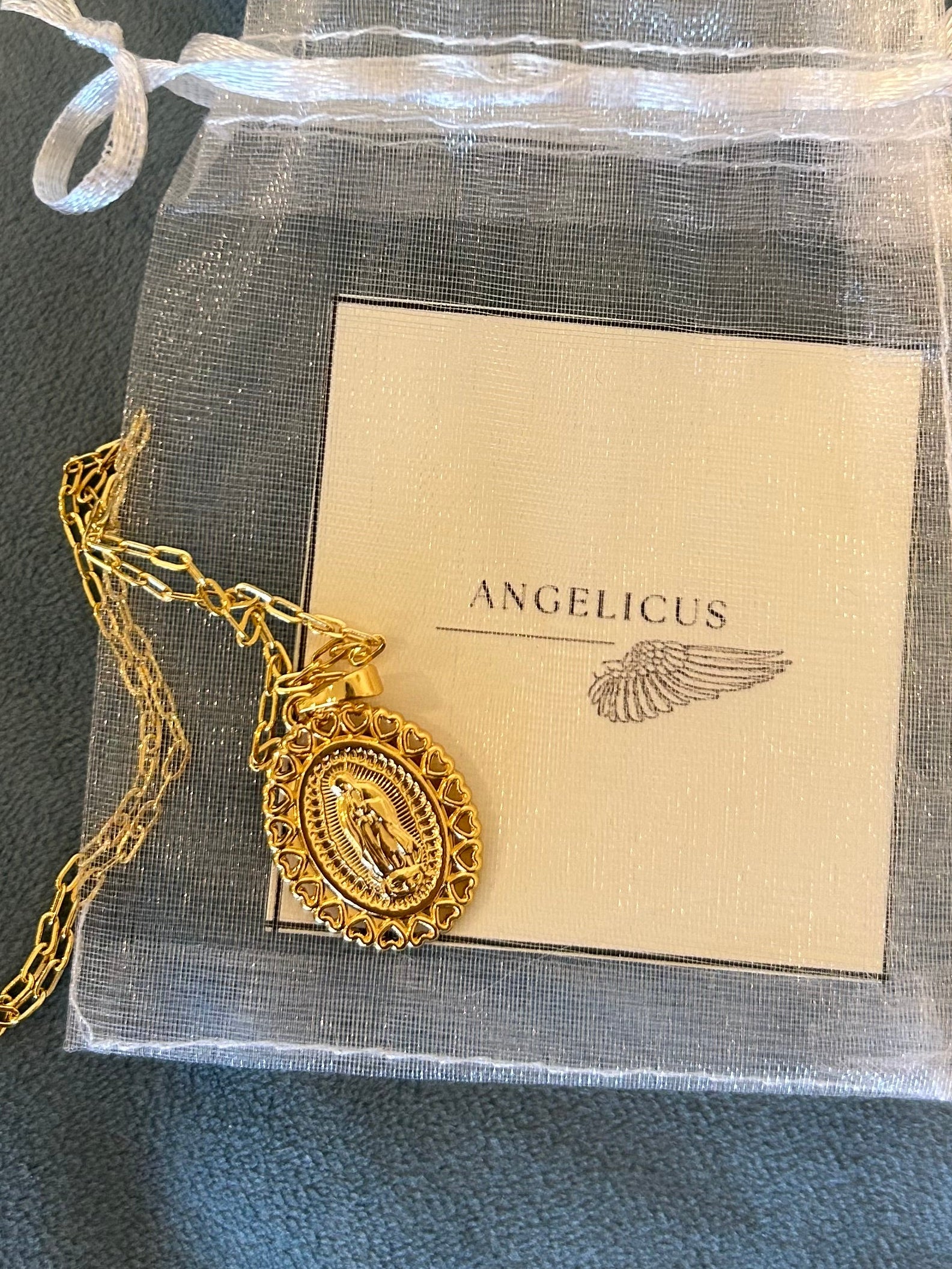 Our Lady of Guadalupe Pendant Necklace