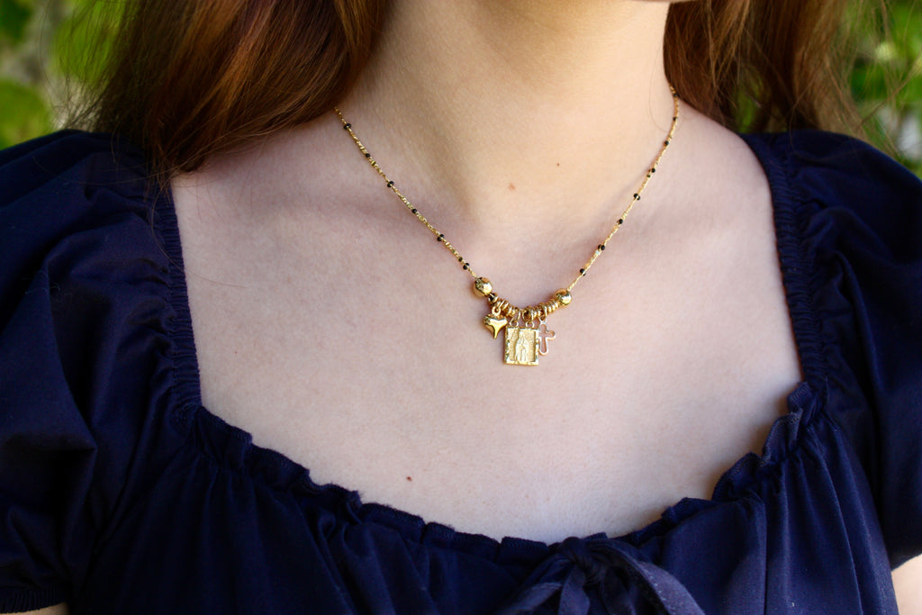 Our Lady of Guadalupe Charm Necklace