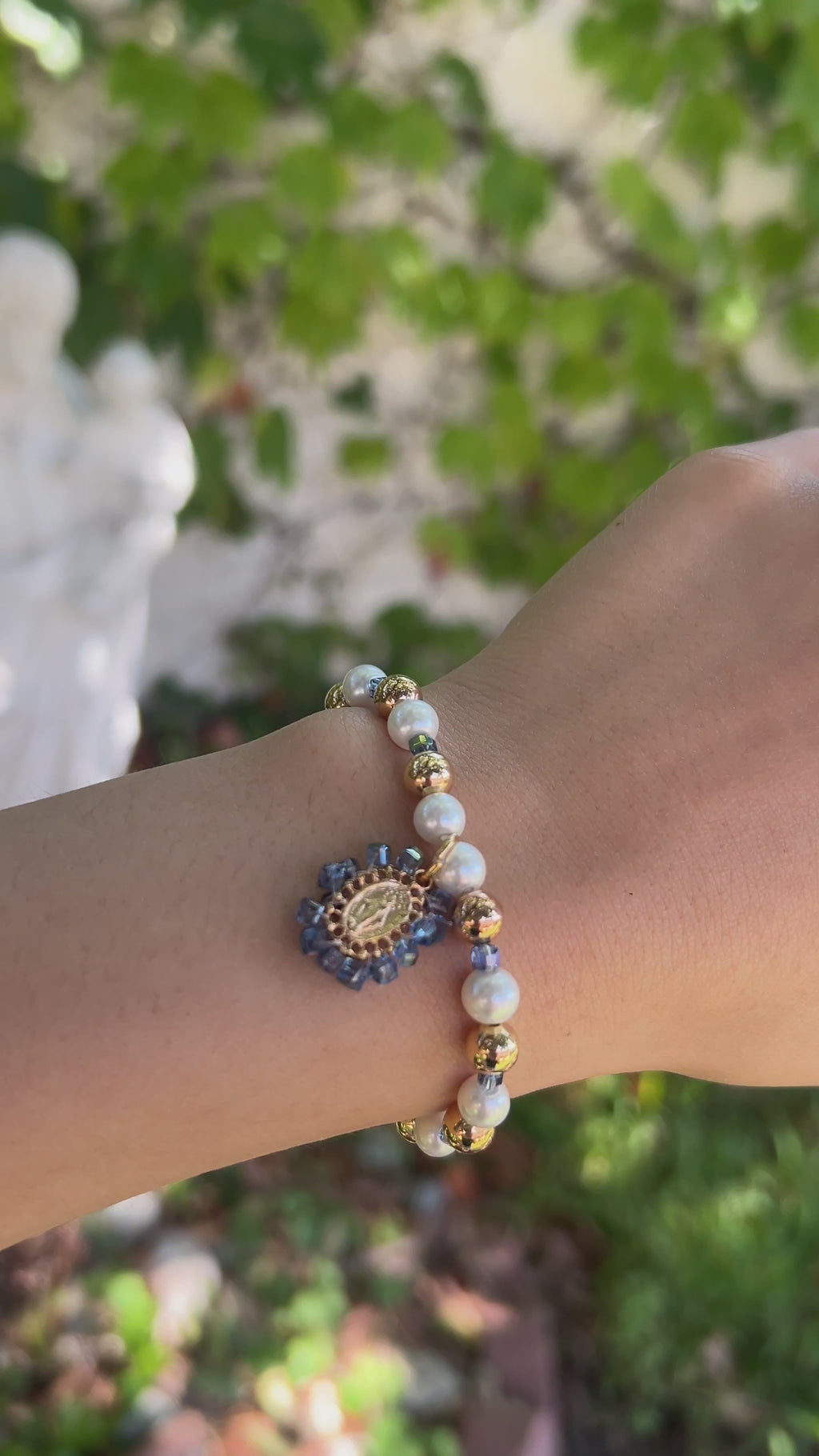 Heavenly Grace Miraculous Medal Bracelet- XS
